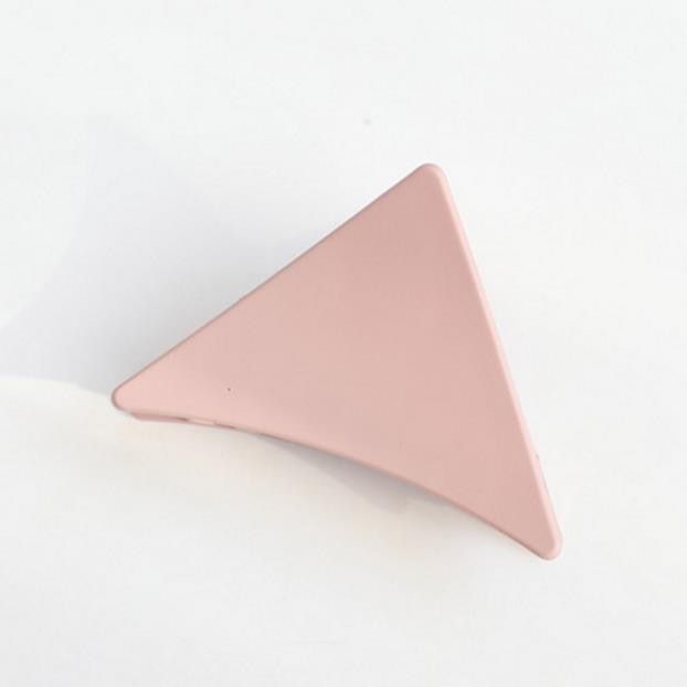 2020 New Women Girls Triangle Hair Claws Acrylic Hair Clips Barrette Crab Clamp Scrub Hairpins Claw Headwear Hair Accessories