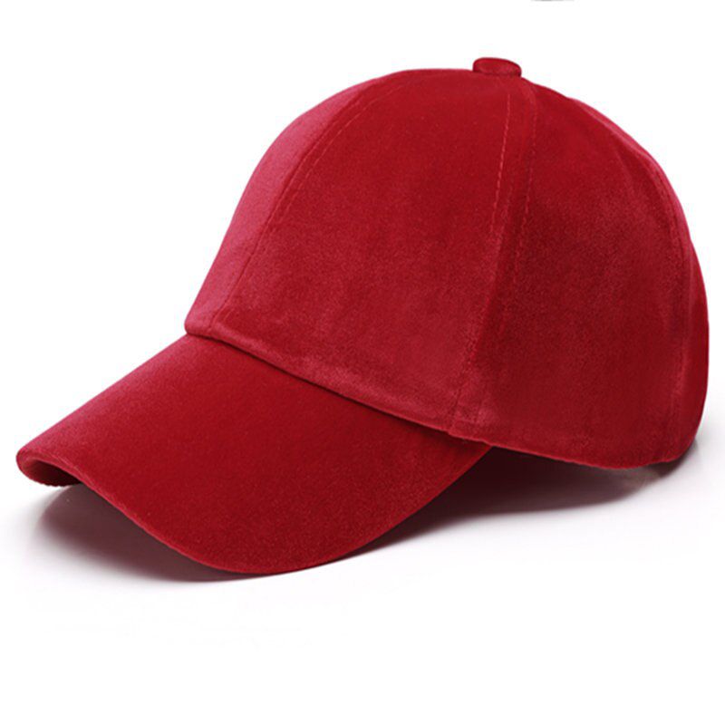 2017 Velvet Baseball Cap Casual Sports Men Women Hat Velvet Snapback Hat Gorra Hombre Solid Hip Hop Baseball