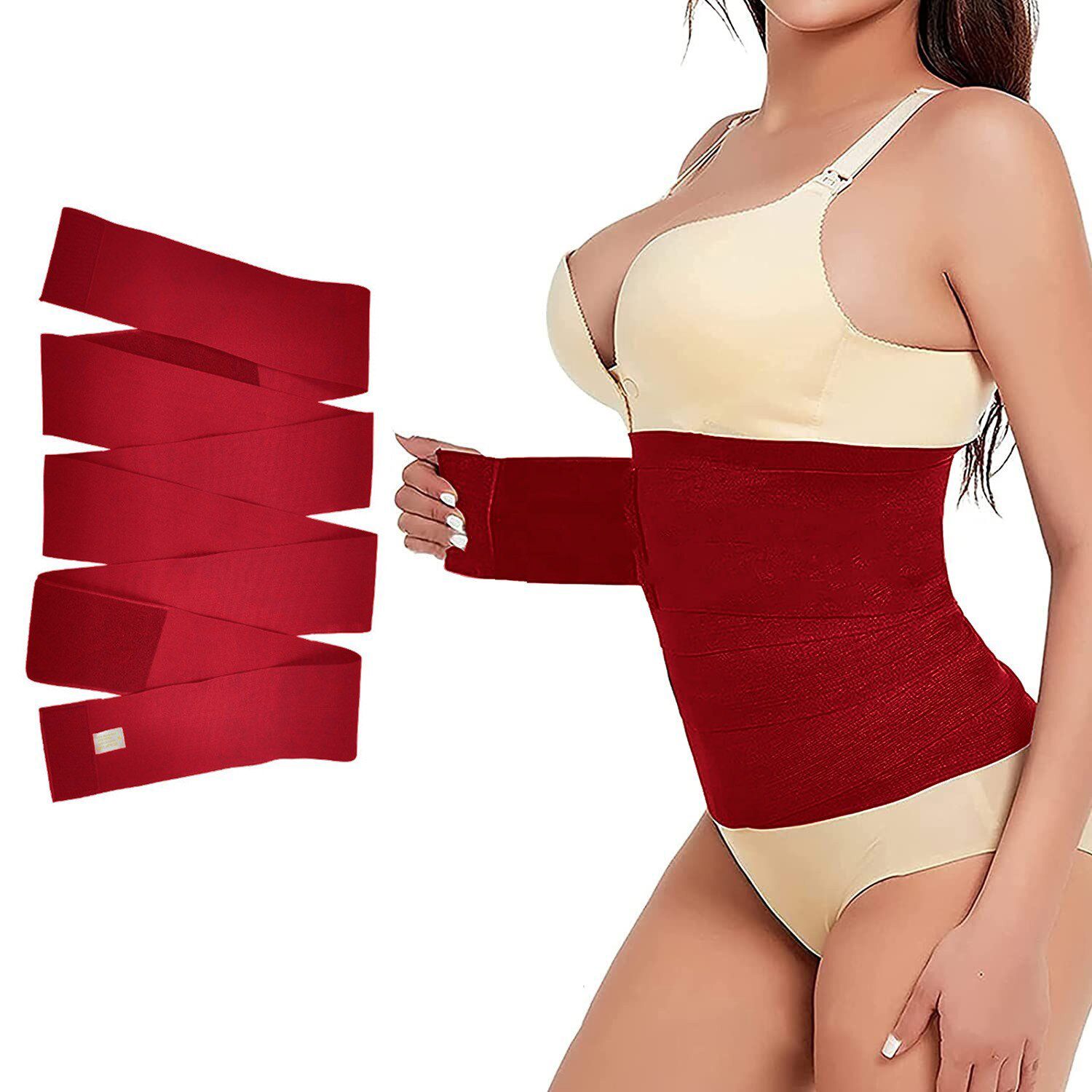 Bandage Wrap Lumbar Waist Support Belt Adjustable Comfortable Back Braces For Lower Back Pain Relief Xr-hot