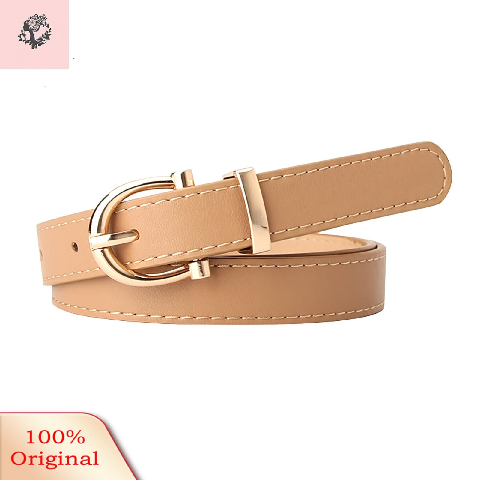 Sunnyheart Waist Strap Anti-fade Multi Holes Women Belts