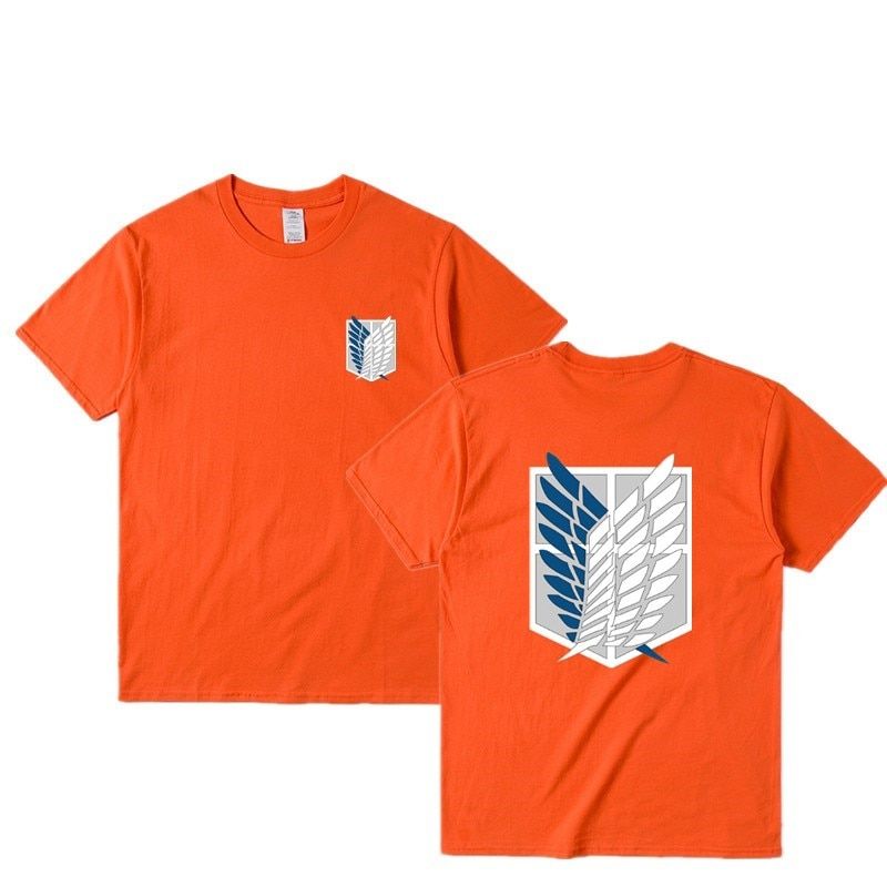 Jnese Anime T Shirt Scouting Legion Clothes Shingeki No Kyojin Tee Shirt Attack On  Giant short-sleeve T-shir Men Women