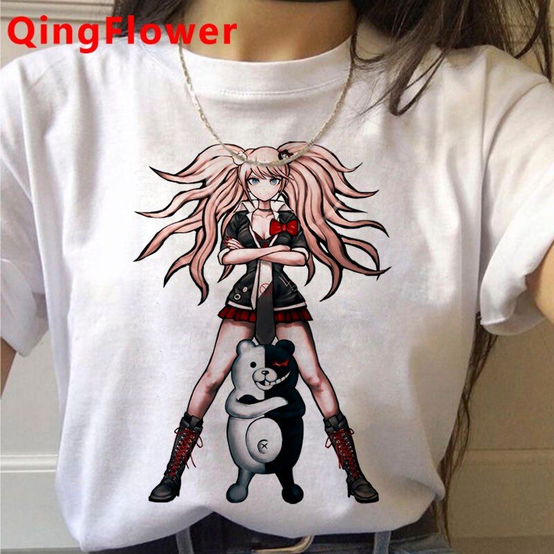 Ouma Kokichi Danganronpa Mikan Tsumiki clothes t-shirt men print harajuku kawaii graphic tees harajuku kawaii tshirt ulzzang