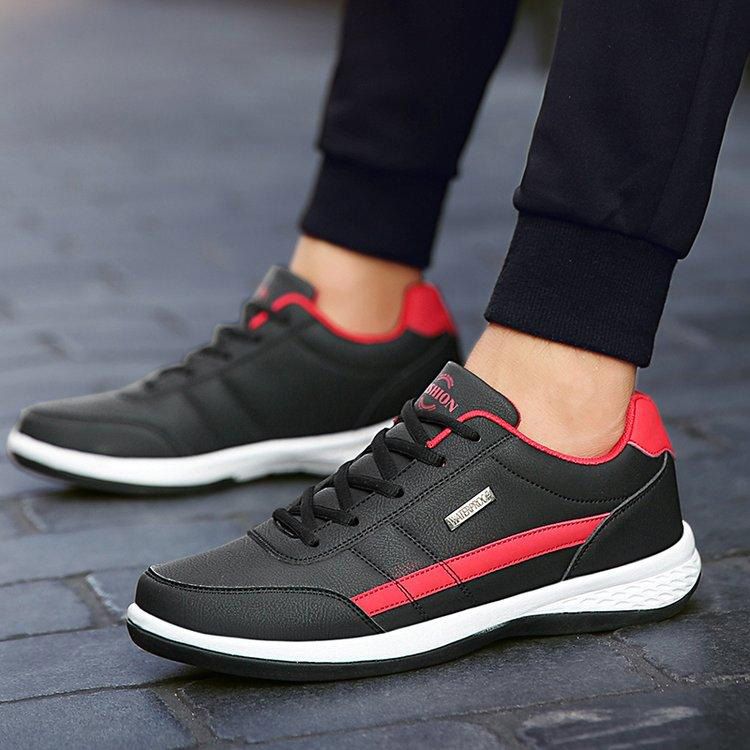 GMU Korean Shoes for Men Fashion White Shoes Men Rubber Shoes Running Shoes