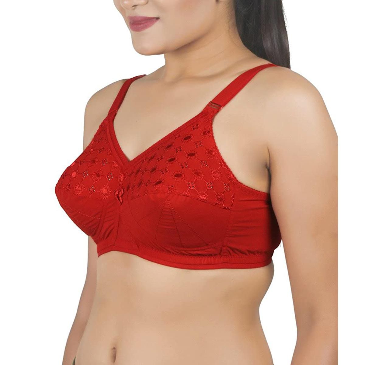 Womens wear cotton easy net bra soft bra stylish bra comfortable