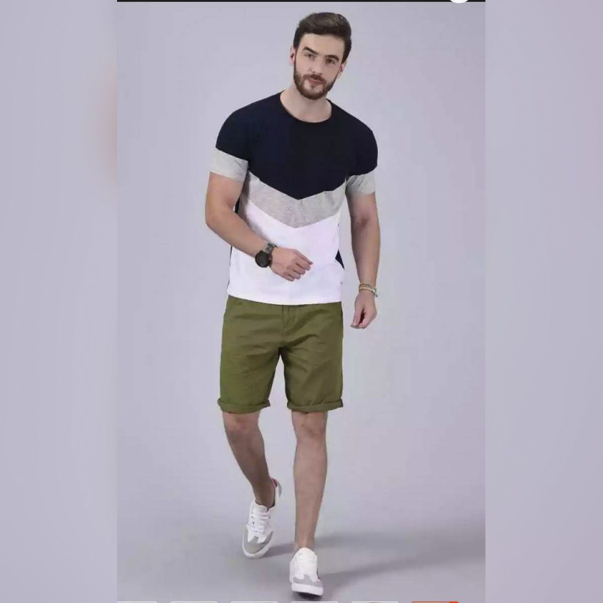 cotton half sleeve  tshirt for men - T Shirt - T Shirt For Man