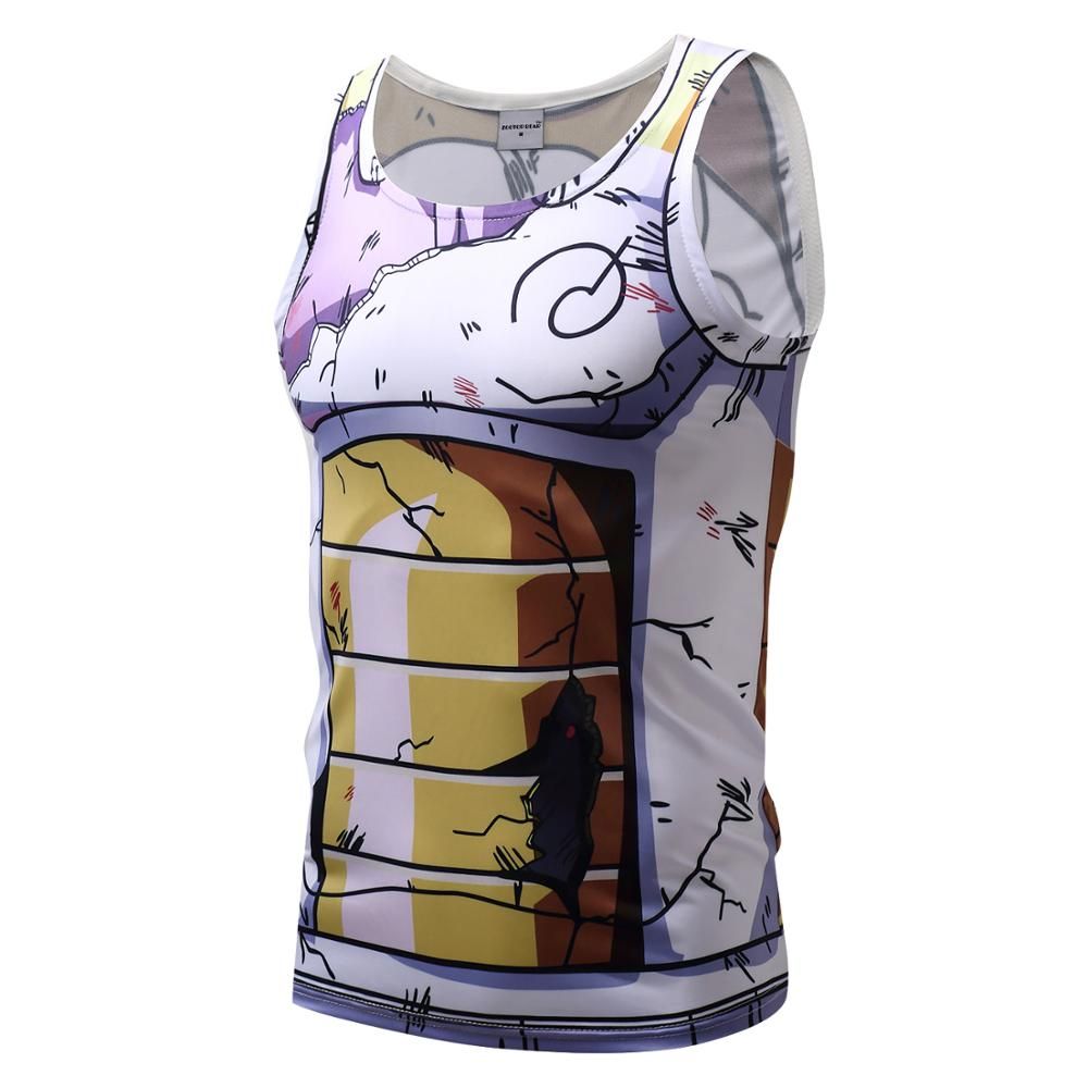 Bodybuilding 3D Printed TaTops Men Vest Compression Shirt Male Singlet Anime Cosplay Tees Summer Sleeveles Fitness Tops Male