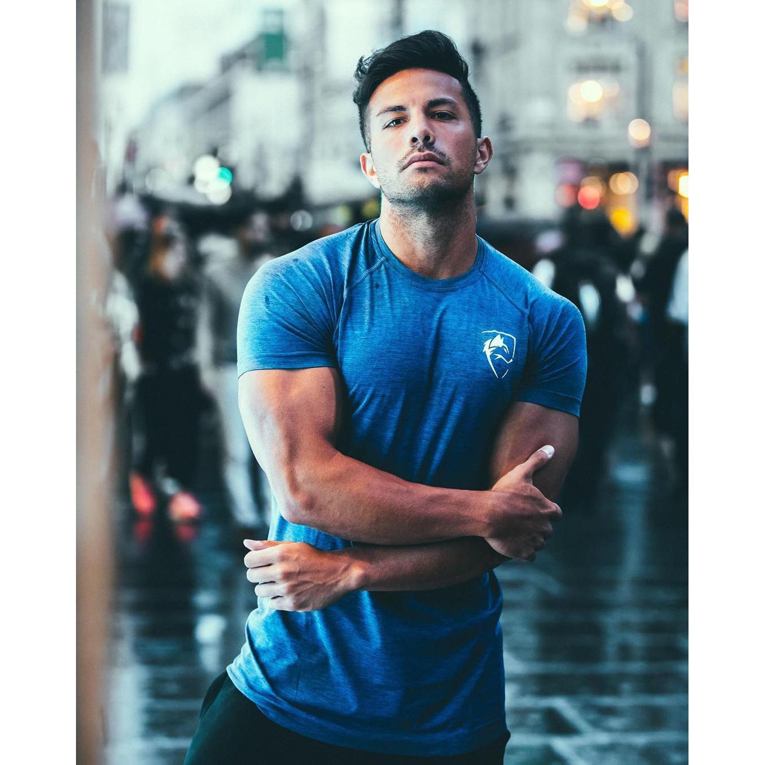 2021 Summer Gym Shirt Sport T Shirt Men Quick Drying Running Shirt Men Workout Training Tees Fitness Tops Rashgard T-shirt