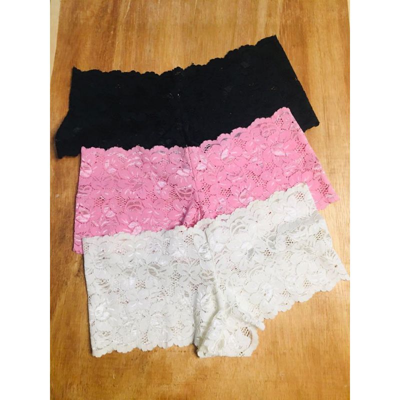 China Mesh Net Soft Multi color Panty For Girls-3 Piece