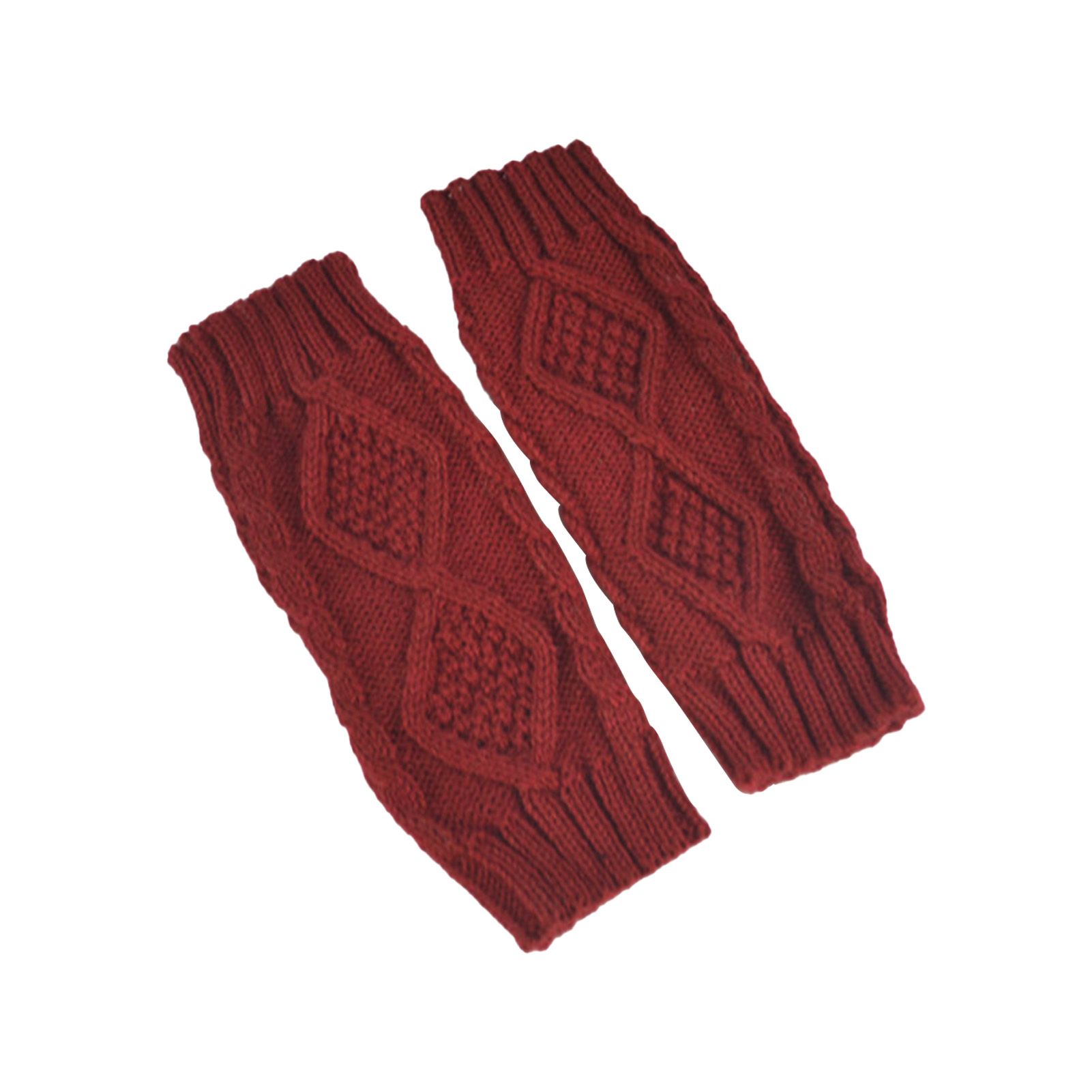 Kitted Fabric Mitten Wide Application Not Easy Deformed Kitted Fabric Mitten