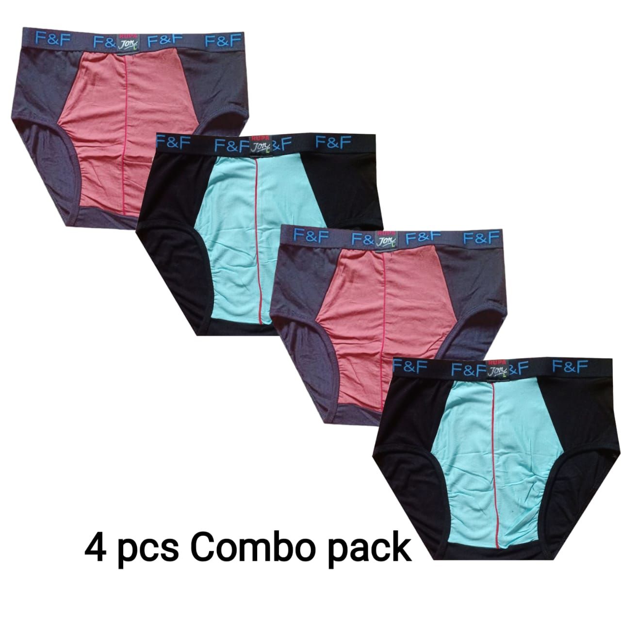 Rupa Underware (4 Pcs) - Under Wear For Men - Under Wear For Men