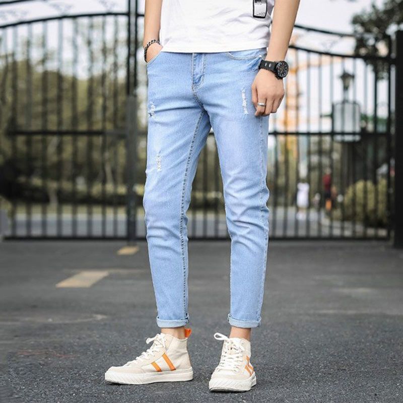 New Smart Stylish Denim Jeans Pant For Men