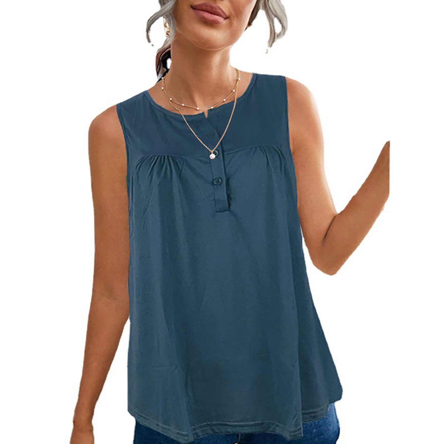 Female Vest Casual Simple Style Women Vest