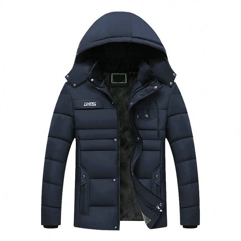 Winter Jacket Men -20 Degree Thicken Warm Men Parkas Hooded Coat Fleece Man's Jackets Outwear Jaqueta Masculina