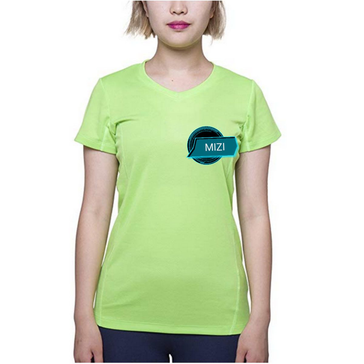 Women's 100%Cotton Crew Neck Short Sleeve T- Shirt