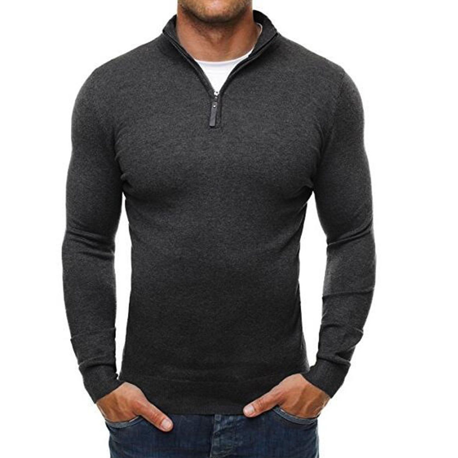 Male Sweater Anti-shrink Casual Male Sweater