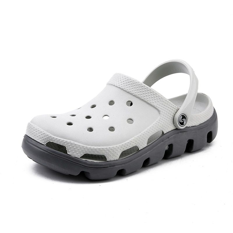 New Graffiti  Mens Summer Slippers Beach Sandals Jelly Shoes Men Outdoor Sandals Hollow Clogs Men Slippers Sandalias De Hombre