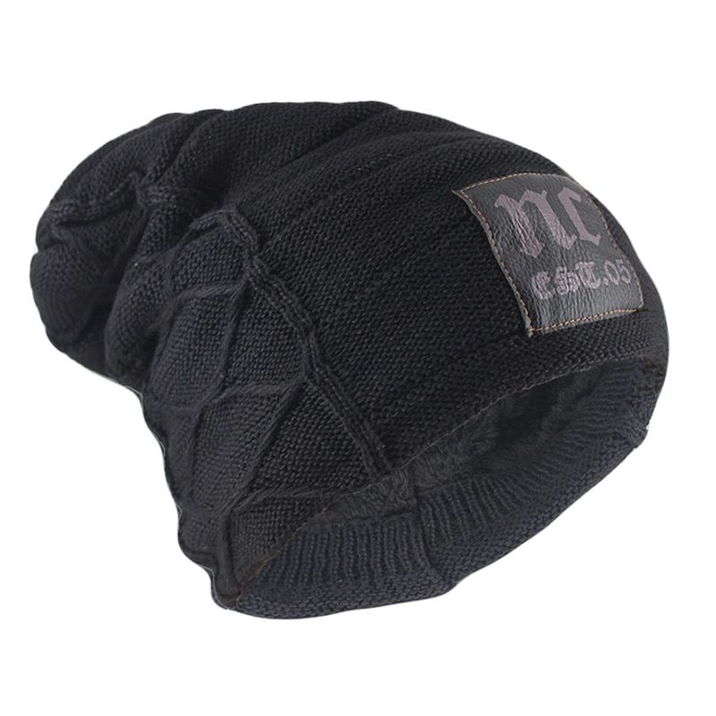 Winter  Men Warm Beanies Skullies Fashion Letter Knitted Women Hat Outdoor Colorful Casual Bone Brand Soft Wool Gorras
