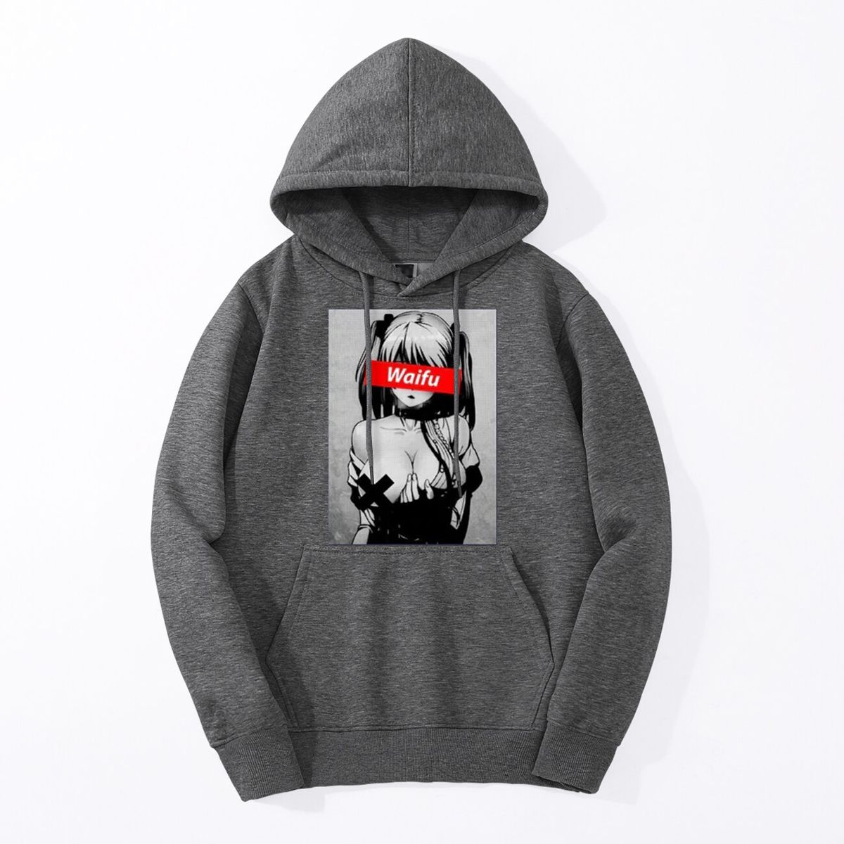 Waifu Hoodies Sweatshirts Waifu Material Hoodies Otaku Lewd Hentai Cute Girl Anime Hoodies For Men Streetwear Fashion Hooded
