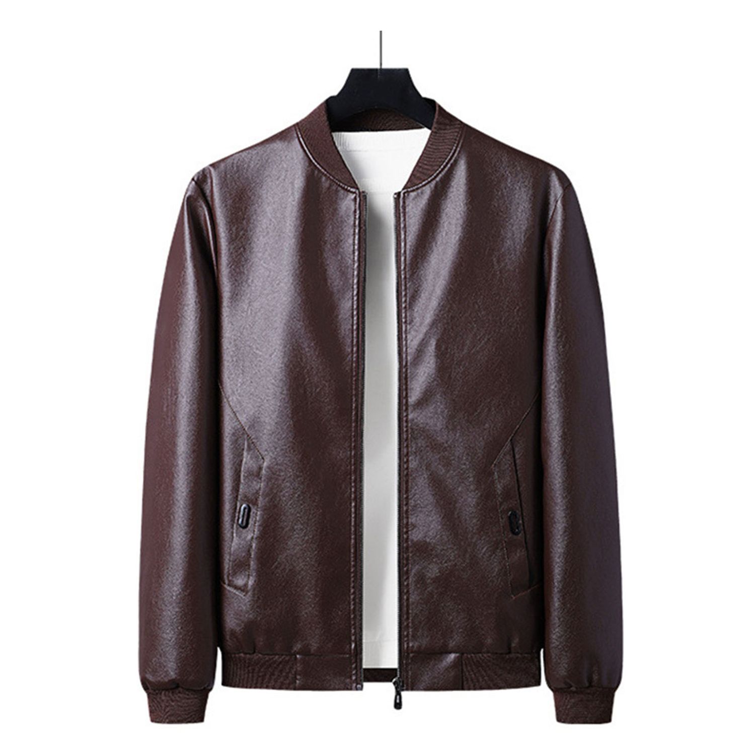 Autumn Coat Long Sleeve Great Stitching Biker Jacket