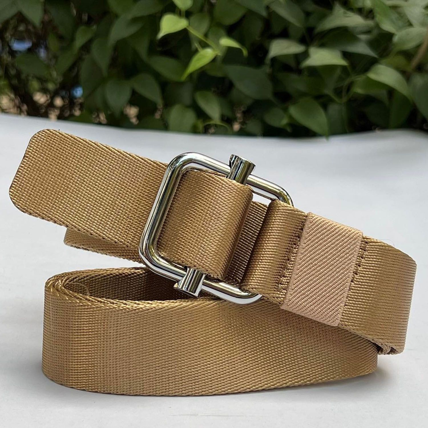 Canvas Bdu Belt Alloy Buckle Ring Nylon Elasticity Men'S Belt Fashion | Lumos Line - Belt For Men