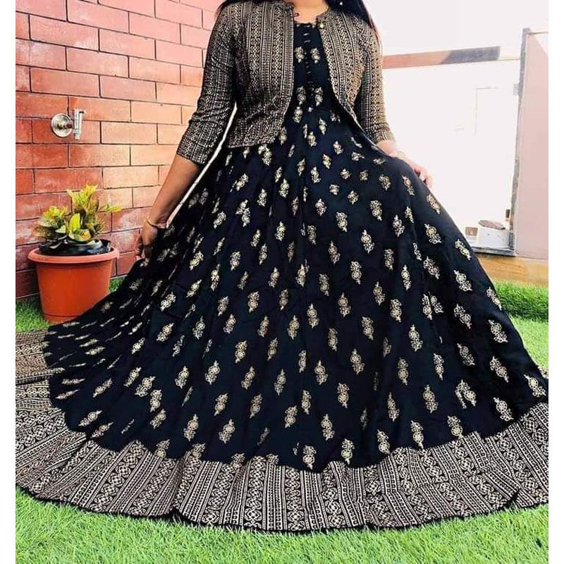 Exclusive designed gown 1 Peace Long Cree, Gown Long Kurti for stylish women / girls