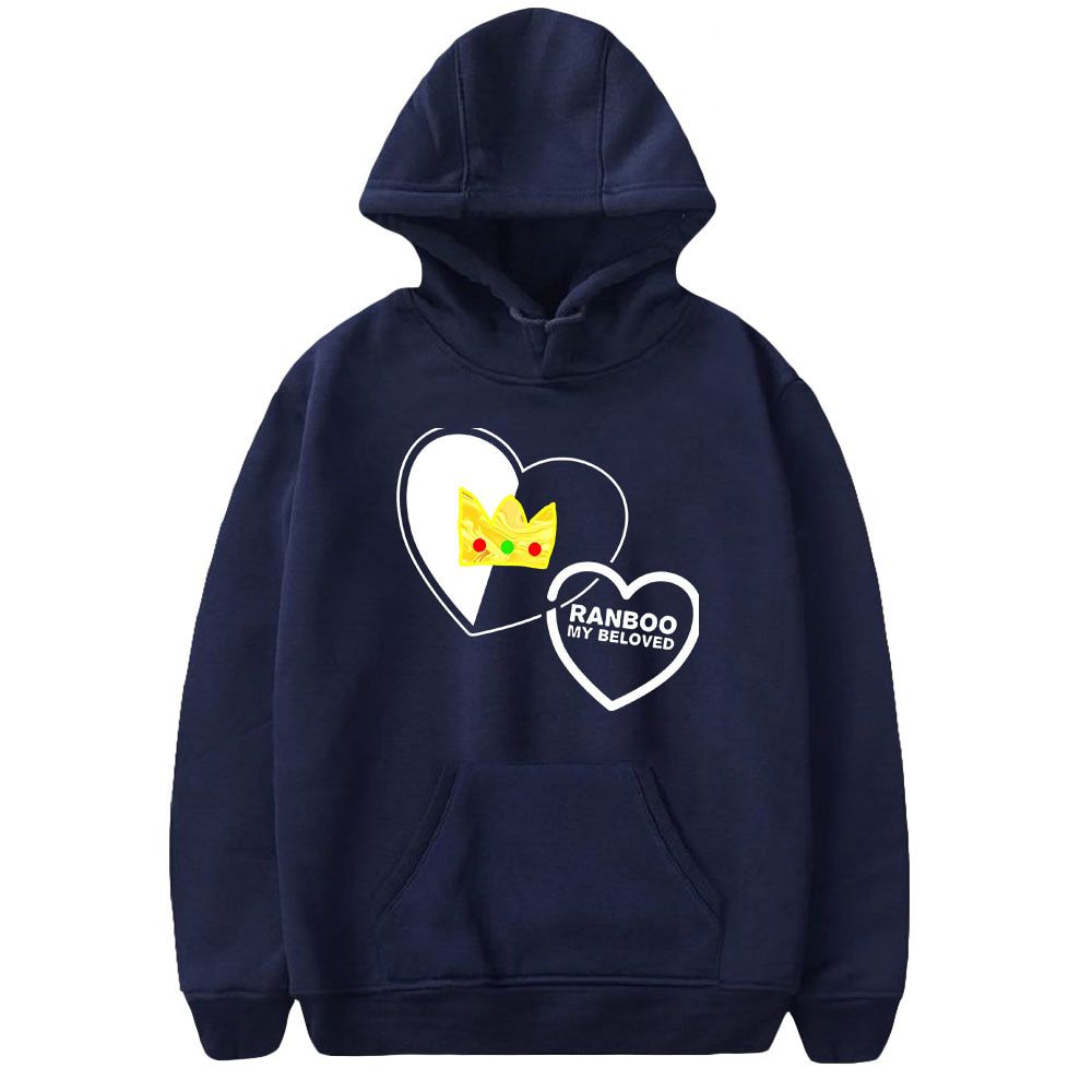 Ranboo Dreamwastaken Merch Hoodie Sweatshirt Smile Face Print Pullover Girl Hoodies Men Women Fashion Tracksuit Boy Clothes
