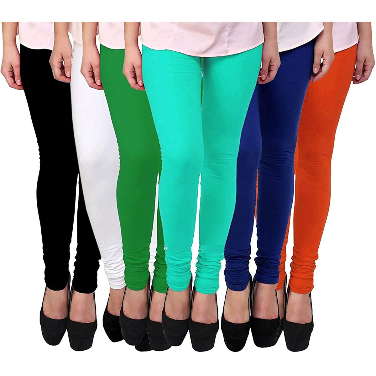 Ladies Stretchy Skinny Tils Pant for woman 6 pcs combo