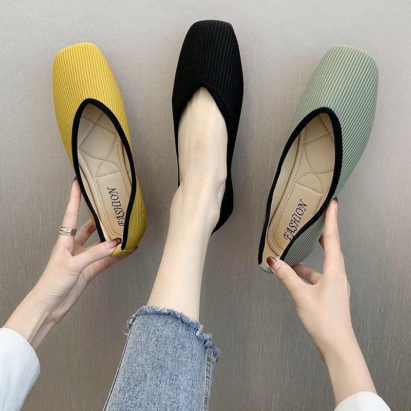 Loafers Women Mules Leather Shoes Casual Flat Shoes Mary Jane Vintage Korean Shoes For Women Slippers New 091704