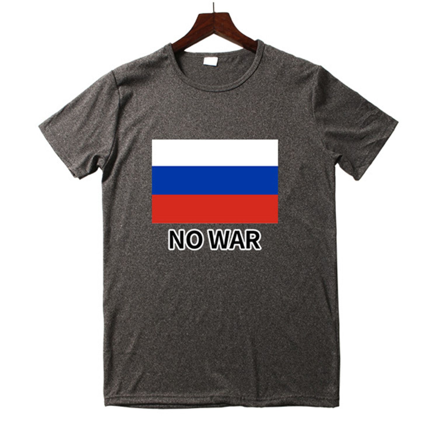 Uni Tee Top Attrtive Short Sleeve O-neck Russia Pullover T-shirt