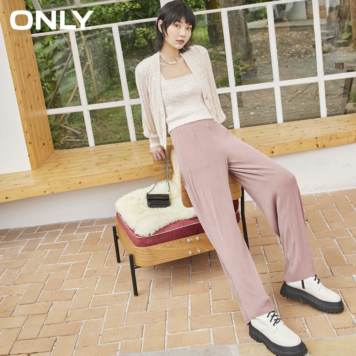 summer tooling wind wide-leg loose and thin wild simple casual pants women | 120314071