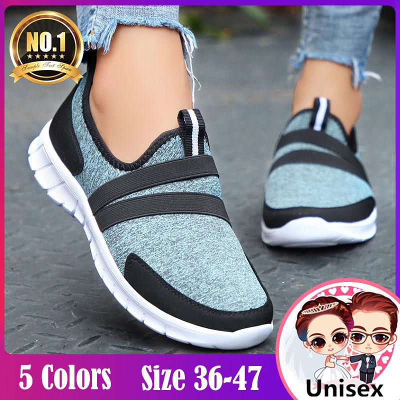 Mesh Slip On Sneakers Shoes For Women Plus Size Korean Black Sneakers Shoes For Men Korean Rubber Shoes For Women  Sport Running Shoes For Men Casual Shoes For Women Flat Shoes For Men Loafers For Women Jogging Shoes For Men Rubber Shoes For Men