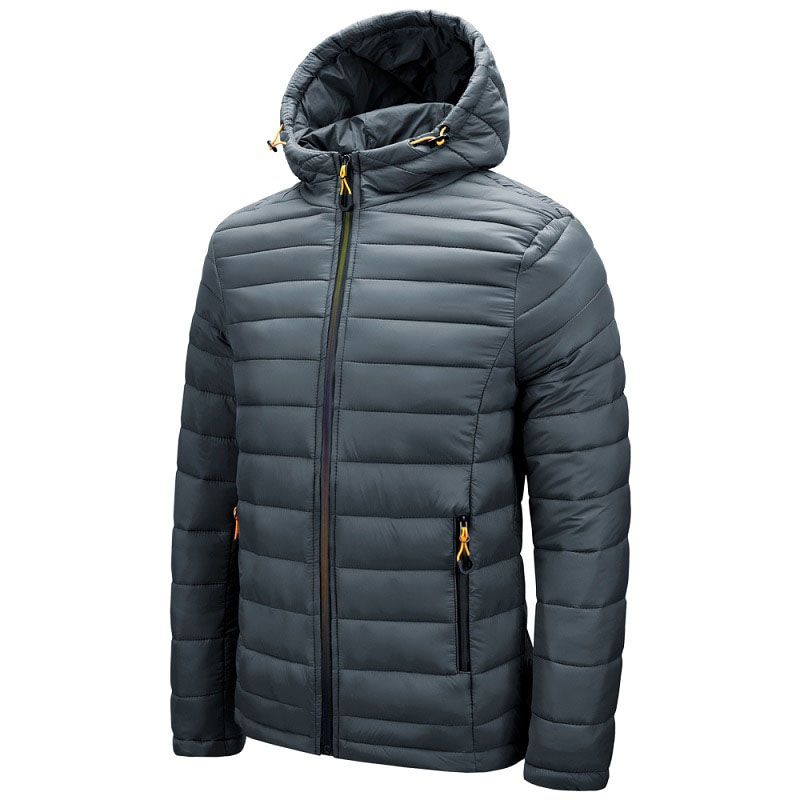 Men Winter Warm Waterproof Thick Jacket Parkas Coat Men Autumn Windproof Hooded Reflective Slim Parkas Jacket Men