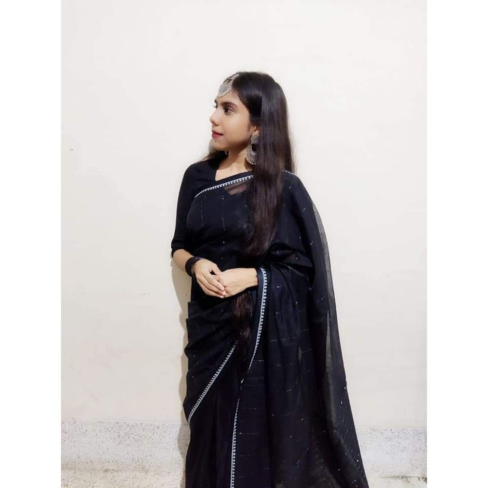 Trendy Handloam Chumki Saree For Women