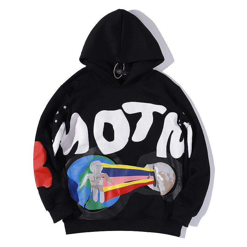 Man Pullovers Hoodies Jesus Is King Kanye West Vintage Autumn Winter Blue  Hop Fleece Hoodies Urban Streetwear Hoody Women