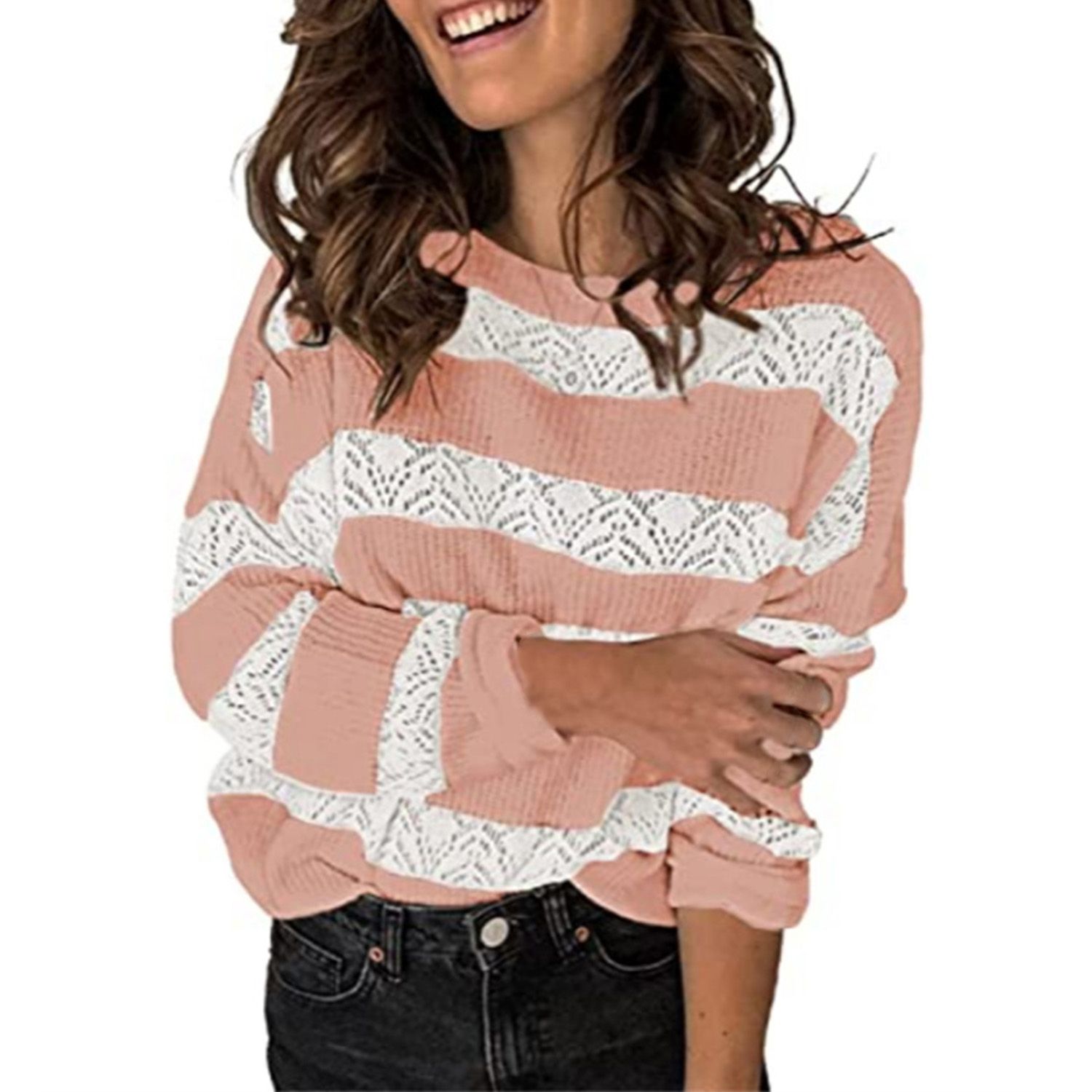 Spring Sweater Soft Hollow Out Spring Sweater