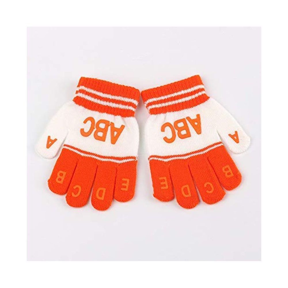 1 Pair Popular fall and winter children gloves ABC