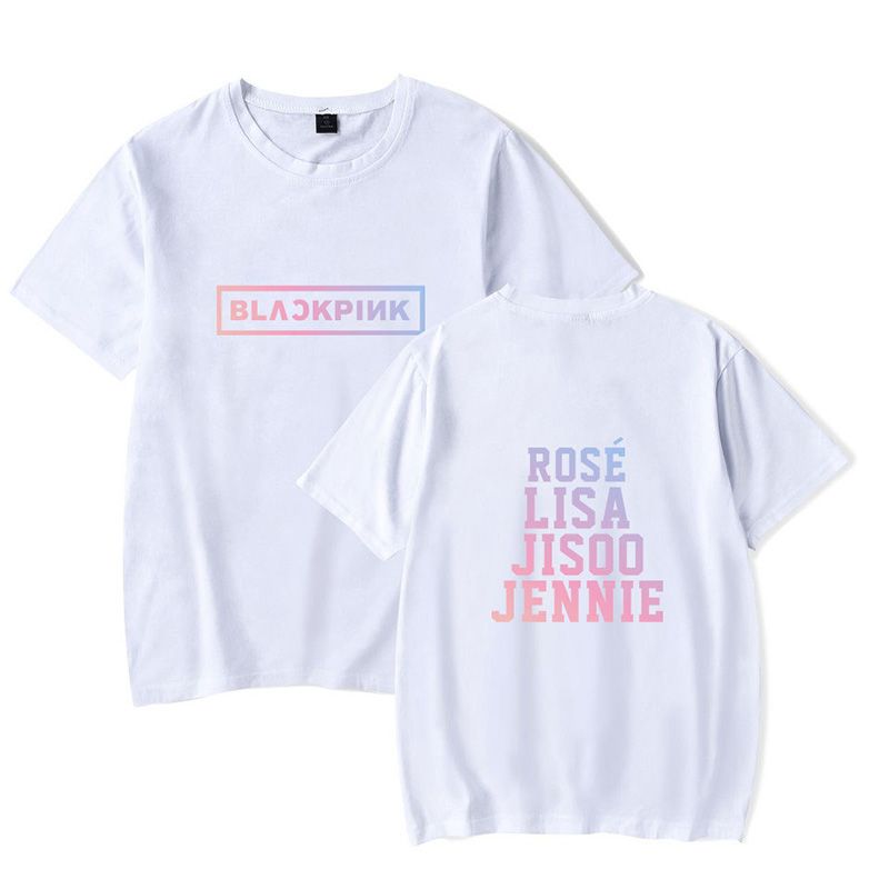 Unisex Letters Printed Casual Fashion Short Sleeve Blouse