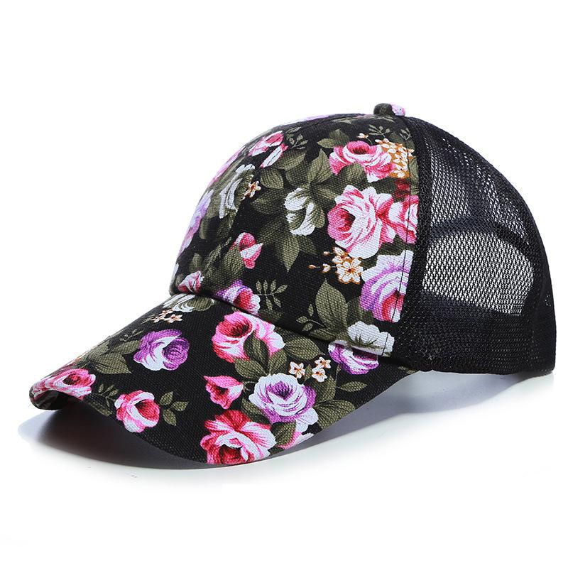 COKK Mesh Cap Baseball Cap Women Summer Snapback Hats For Women Adjustable Casual Outdoor Casquette Sun Hat Female