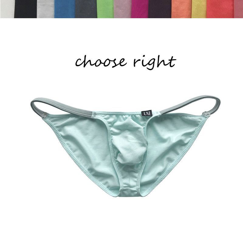 Stereo wrap cut comfortable men's low-waisted modal breathable sexy briefs