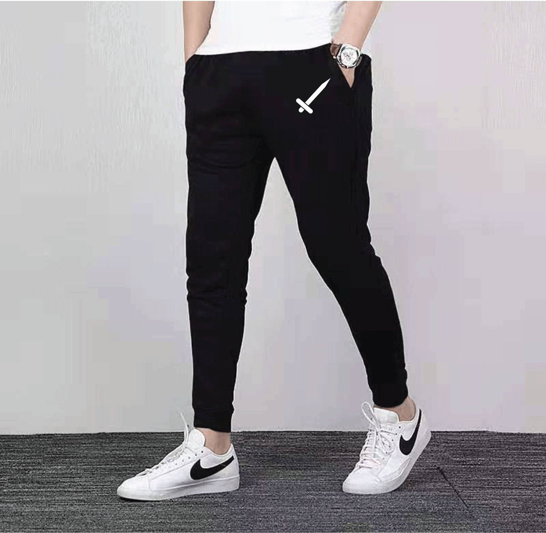 Slim Fit  Trousers  Joggers  Sweats Pants for Mans - Joggers