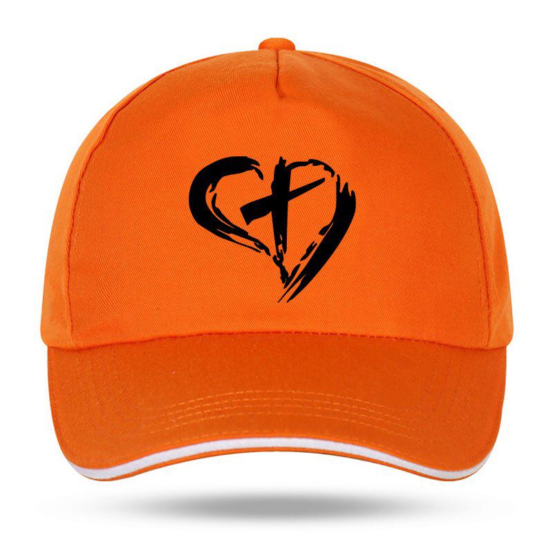 Men Women CHRISTIAN CROSS IN HEART FAITH GOD Baseball Caps for Hip Hop Cotton Velcro Trucker Cap Bone Dad Hats