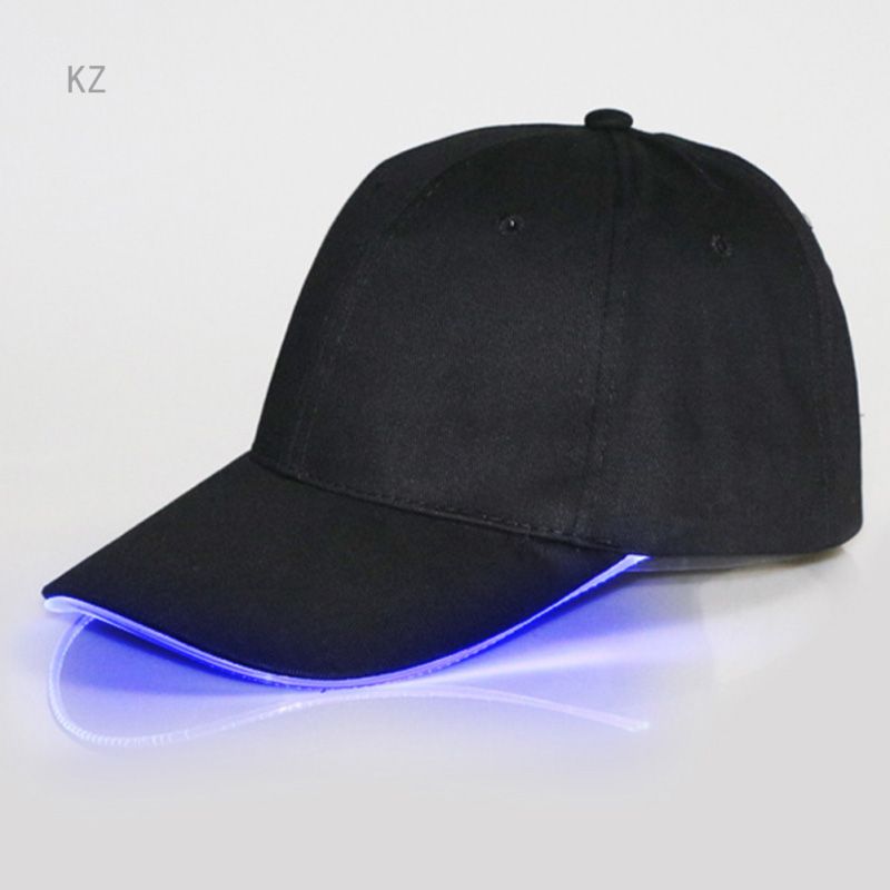 【ALLGOOD】Adjustable LED Lighted Up Hat Glow Club Party Baseball HipHop Golf Dance Cap