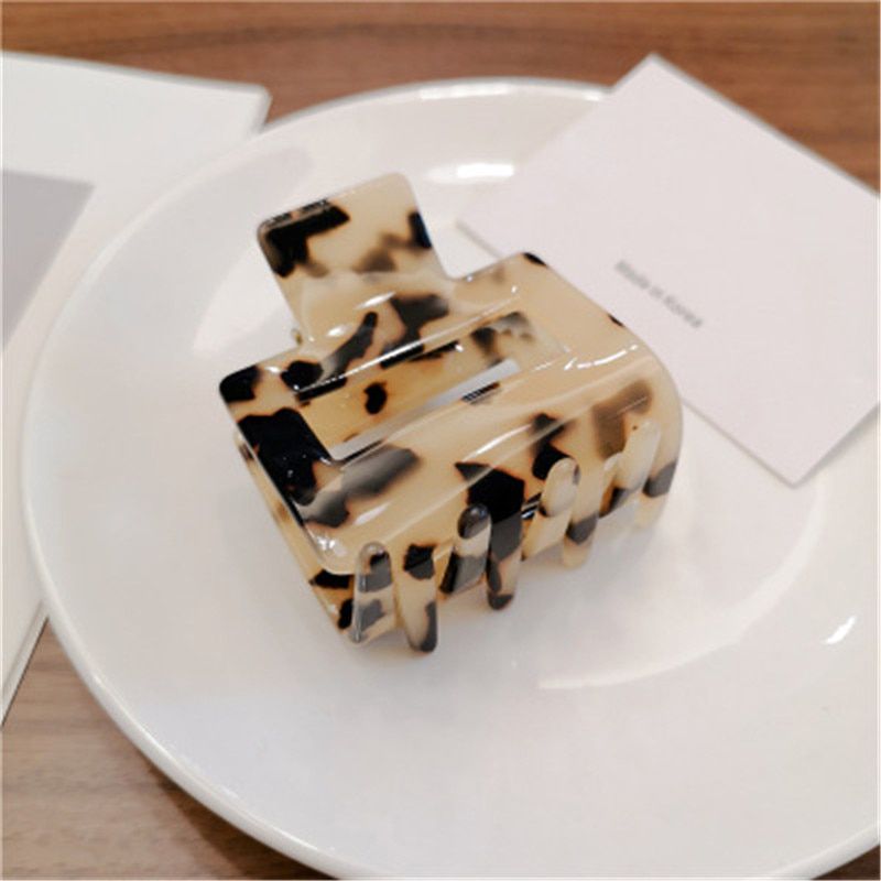Acetate Sheet Japan And South Korea Hair Accessories Girl Temperament Hair Clip Simple Geometry Hairpin Large Invisible Hair
