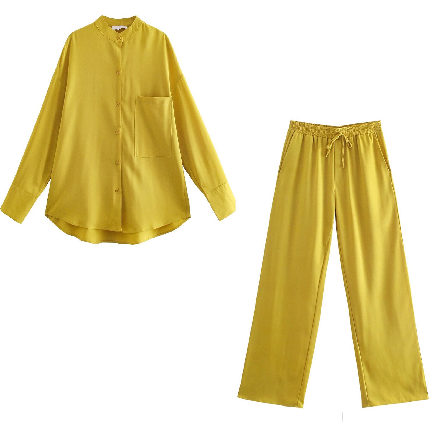 Fashion Women Green Casual Long Pants Trousers Vintage Style High Street Lady Pants Pantalon 5Z68