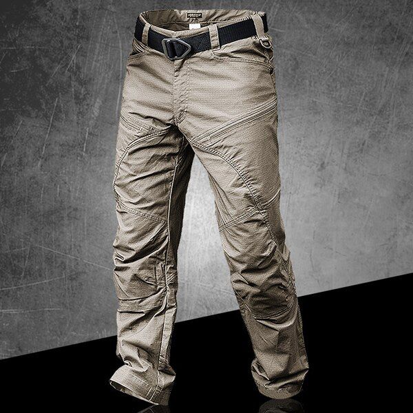 Mege Brand   Pants Men's Urban Tactical Clothing  Trousers Multickets Unique Casual Pants Ripstop Fabric