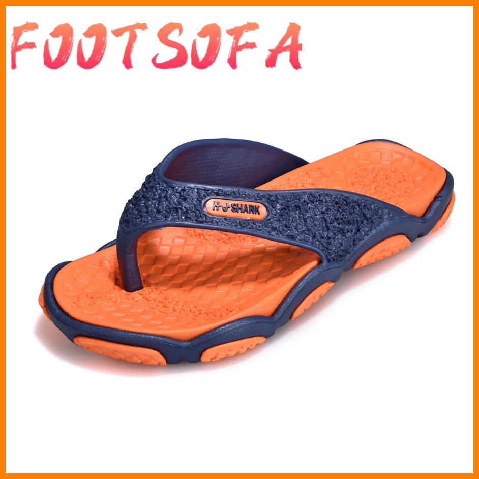 Summer Men Flip Flops Bathroom Slippers Fashion Summer Beach Sandal Outdoor Beach Flip Flops Man Sandals