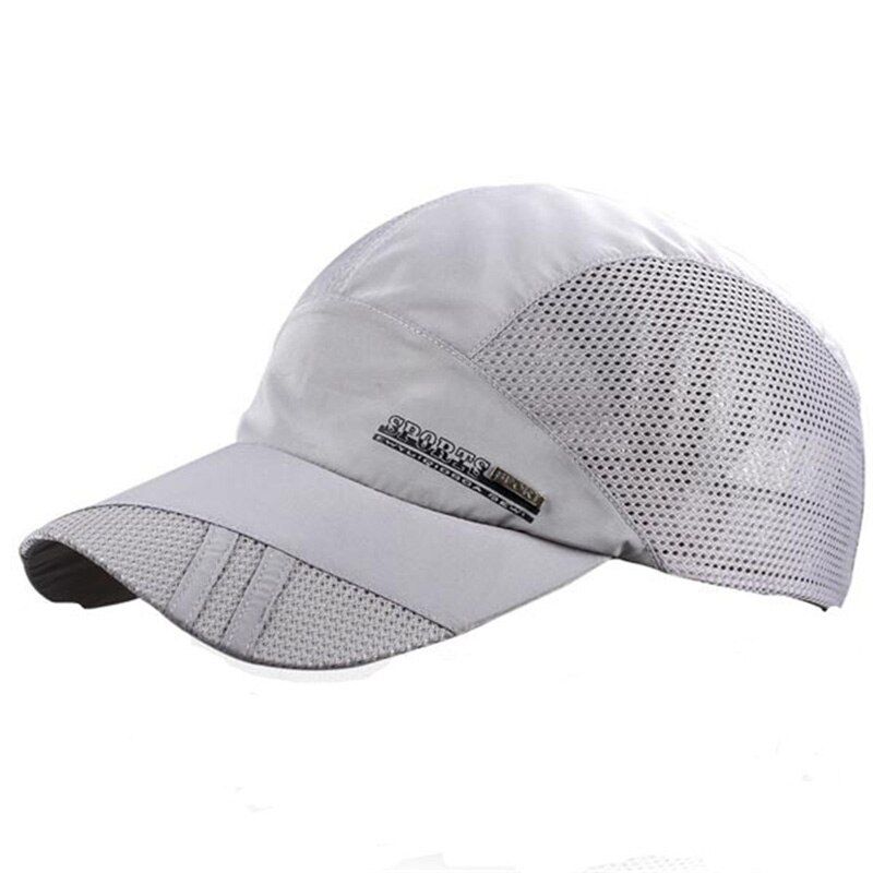 Fashion Men Baseball Hat Running Visor Cap Hot Summer Outdoor Sport Cool Quick Dry Mesh Cap 6