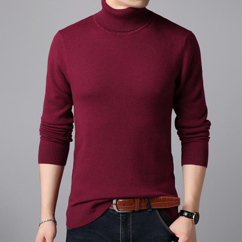 Men's Fashionable full sleeve High Neck sweater - T Shirt