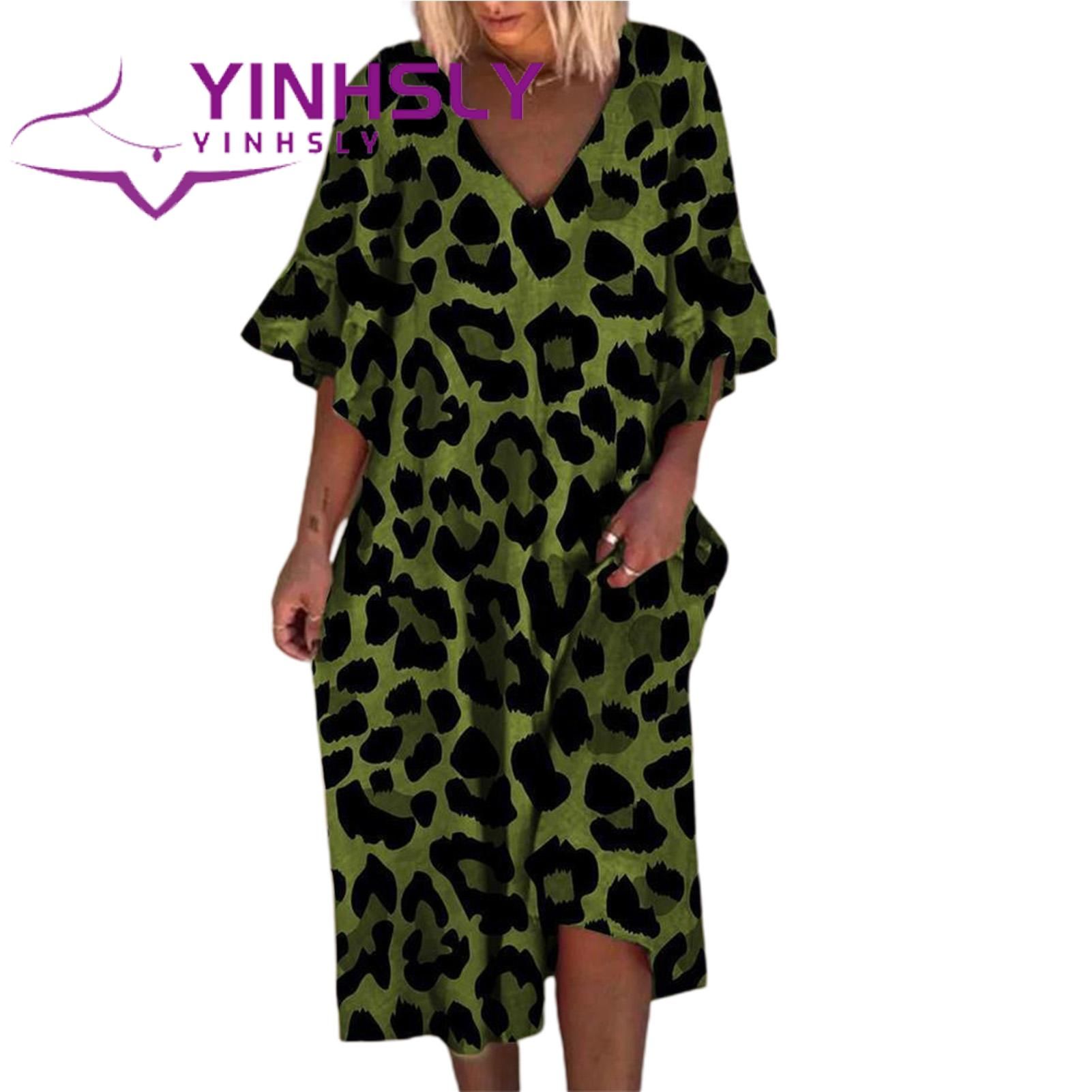 Loose Dress Moisture Wicking Summer Retro Behdi Dress