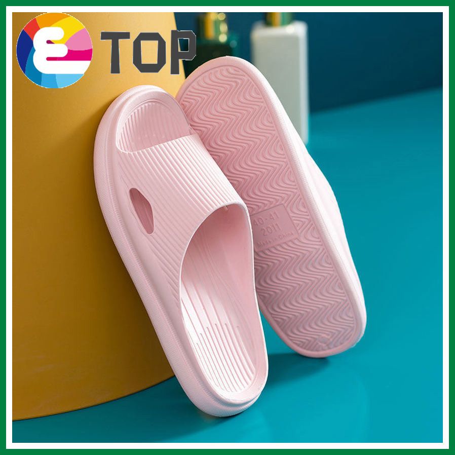 Wealther Home Couples Men and Women Lightweight Comfortable Sandals Hotel Bathroom Non-slip Fashion Simple Slippers